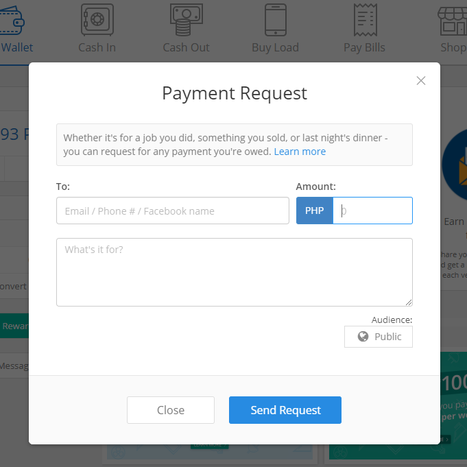How to send a payment request – Coins.ph Help Center
