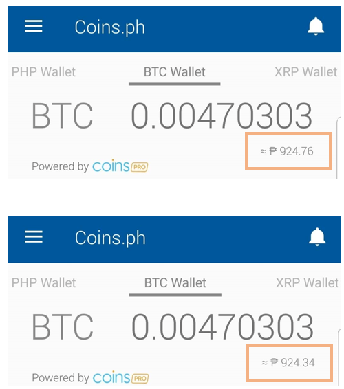 Why Has The Peso Equivalent In My Btc Wallet Changed Since The Last - 