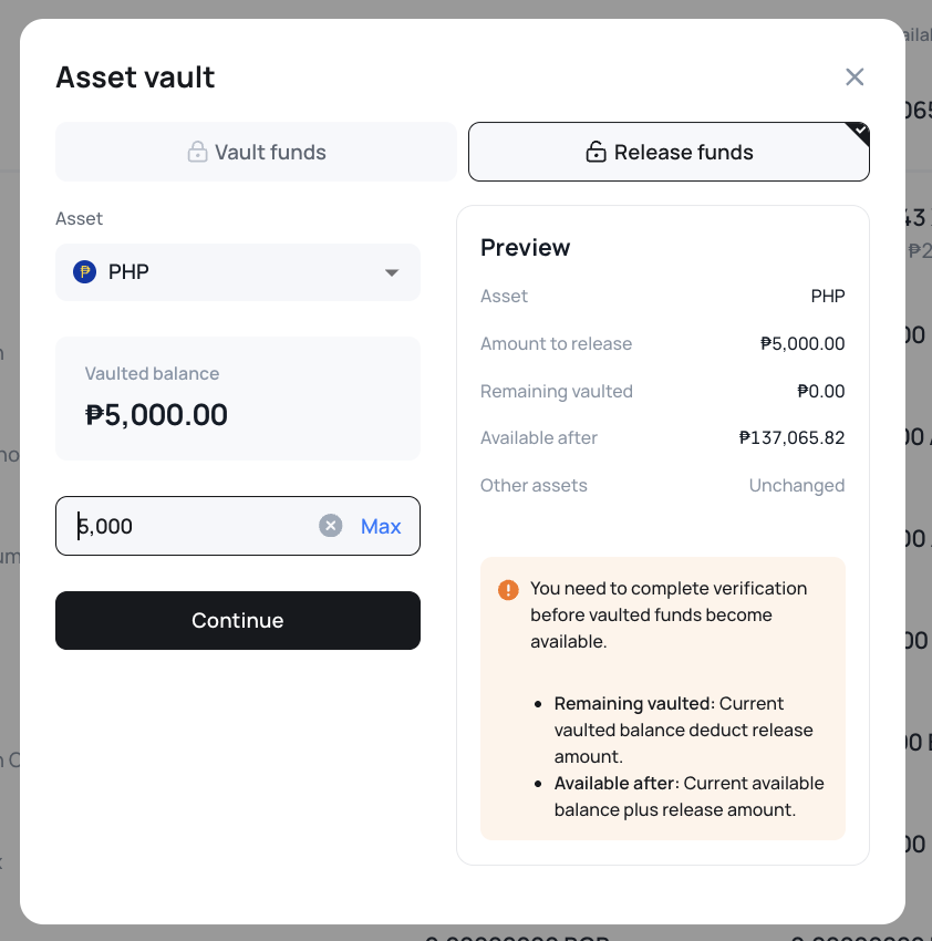vault-release funds.png